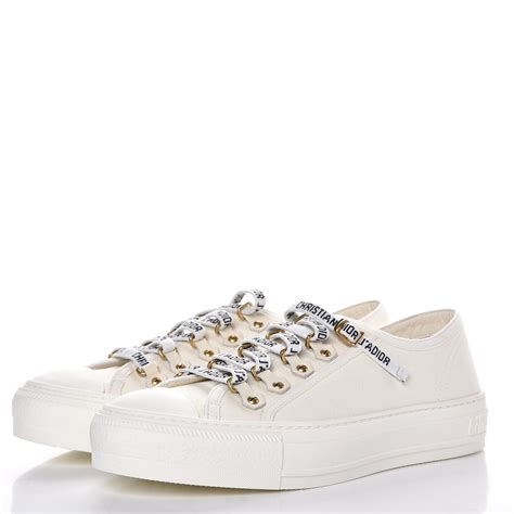 dior black leather sneakers womens vestiaire original price|dior white canvas sneakers.